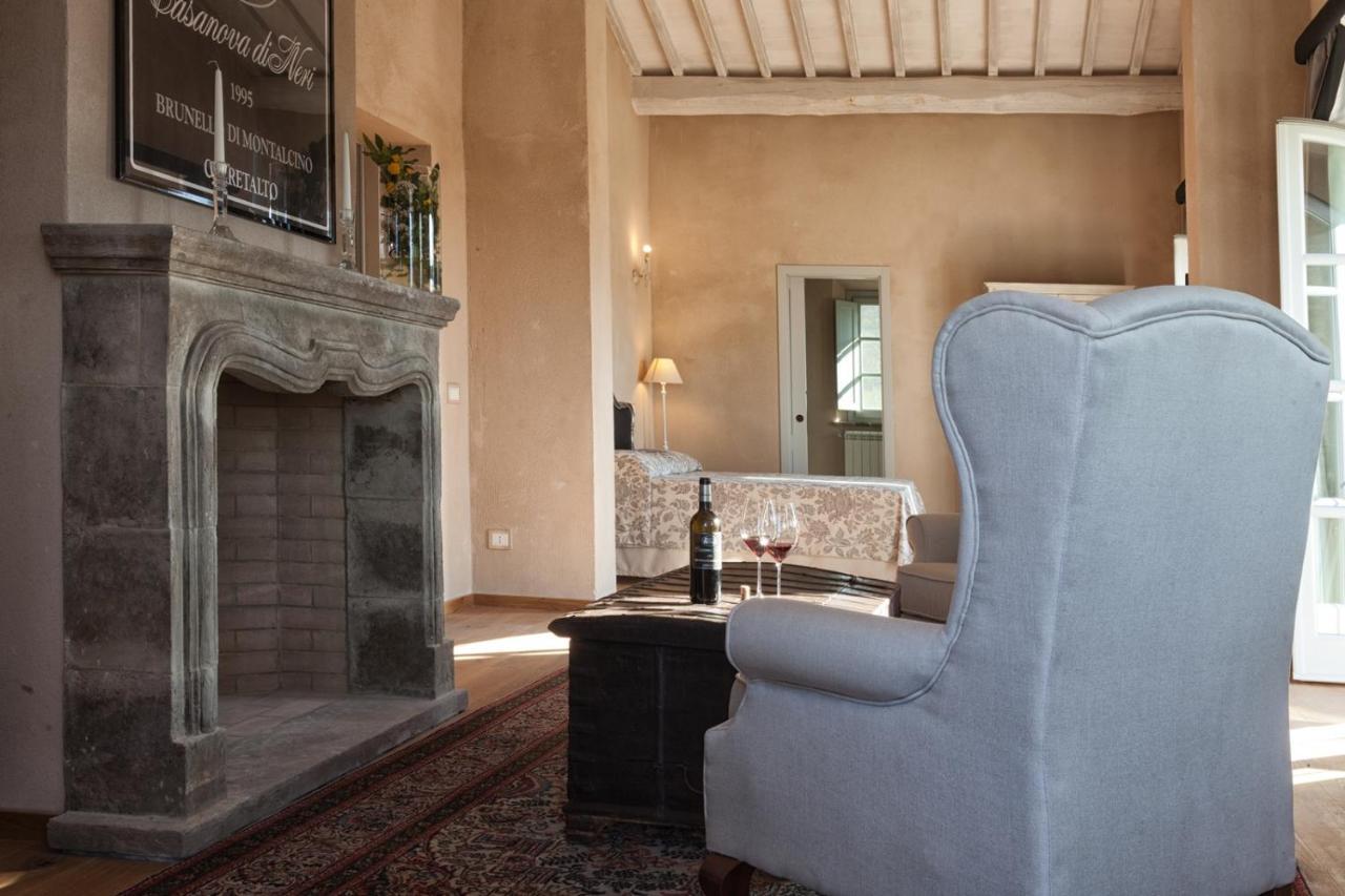 Casanova Di Neri Relais Villa Montalcino Luaran gambar